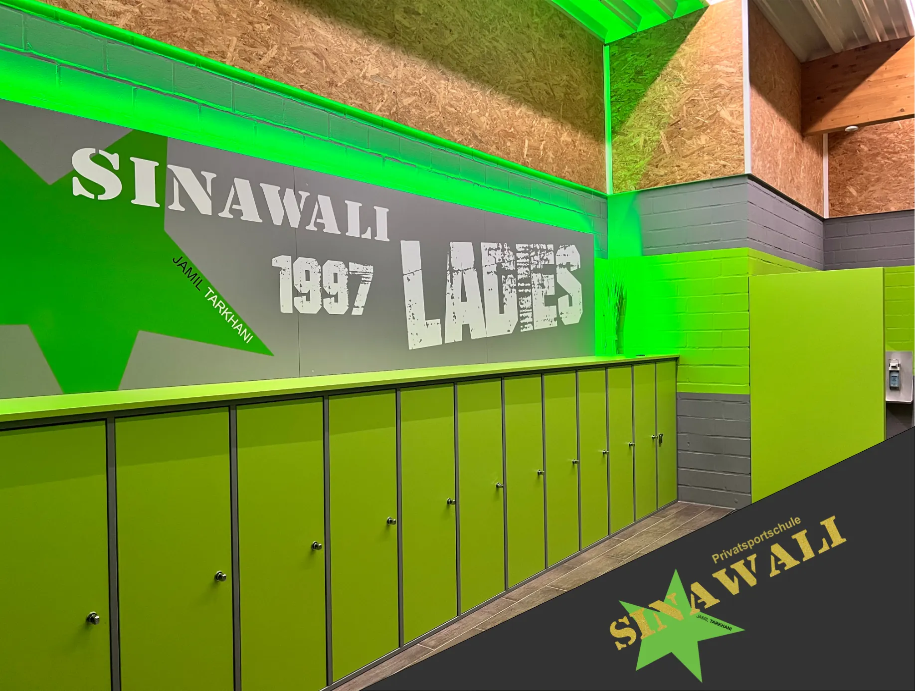 Umkleideraum Fitness