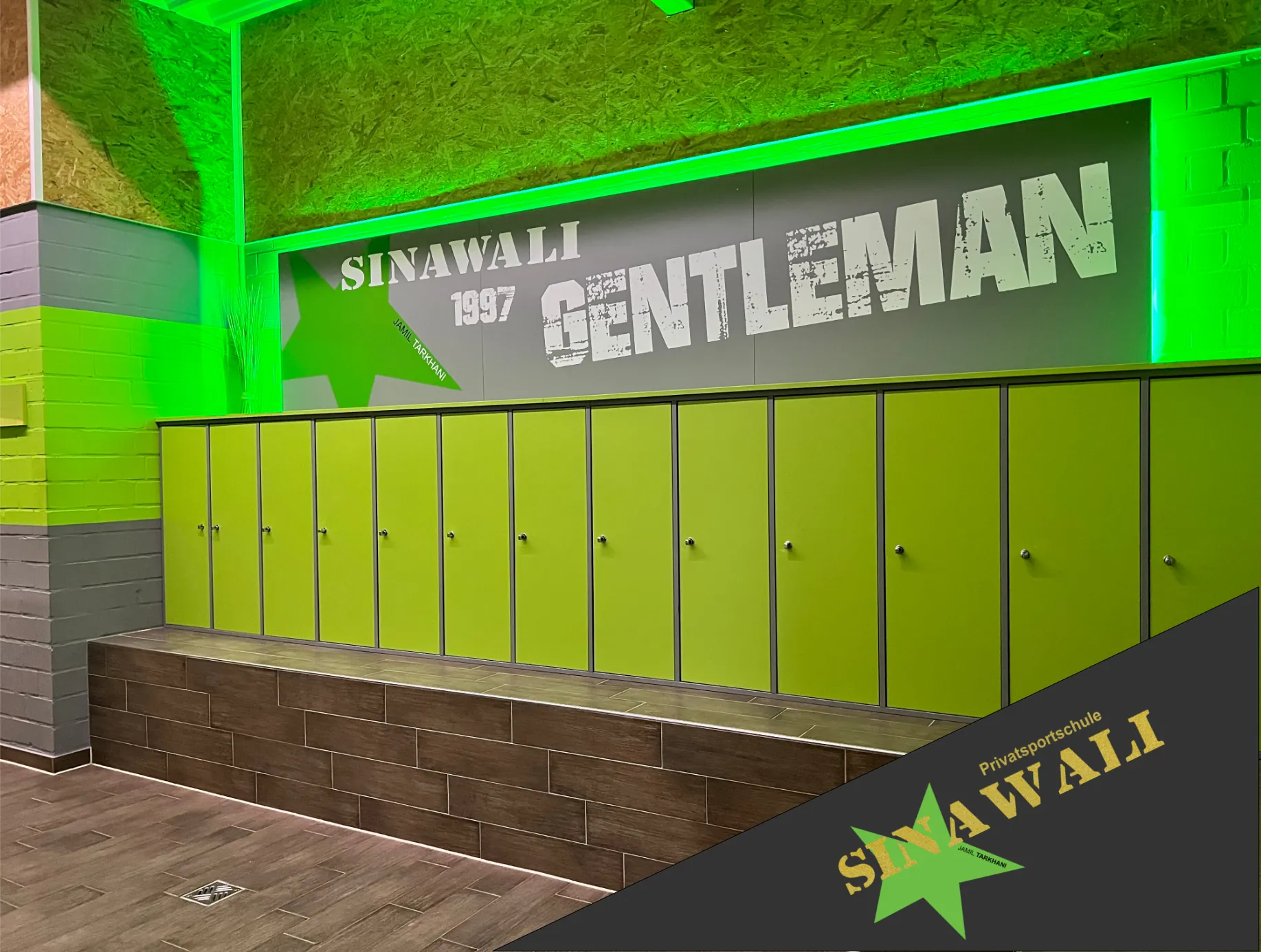 Umkleideraum Fitness